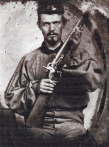 Alonso Smith Westmoreland is one of 12 Valley Center residents who served in the Civil War. He is the only one who fought for the Confederate Army. He died in 1917 at age 74. Valley Center Historical Society